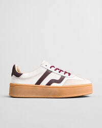 cuzmani leather sneakers - eggshell