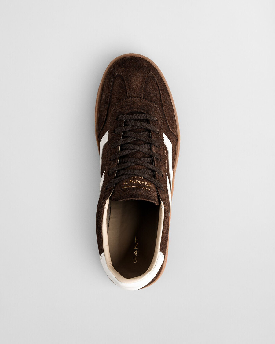 cuzima suede sneakers - whiskey brown