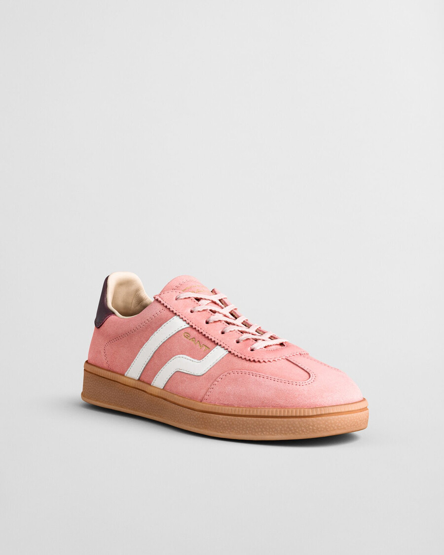 cuzima suede sneakers - faded brick