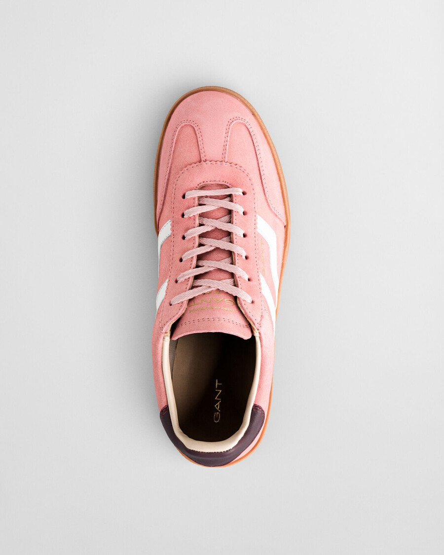 cuzima suede sneakers - faded brick