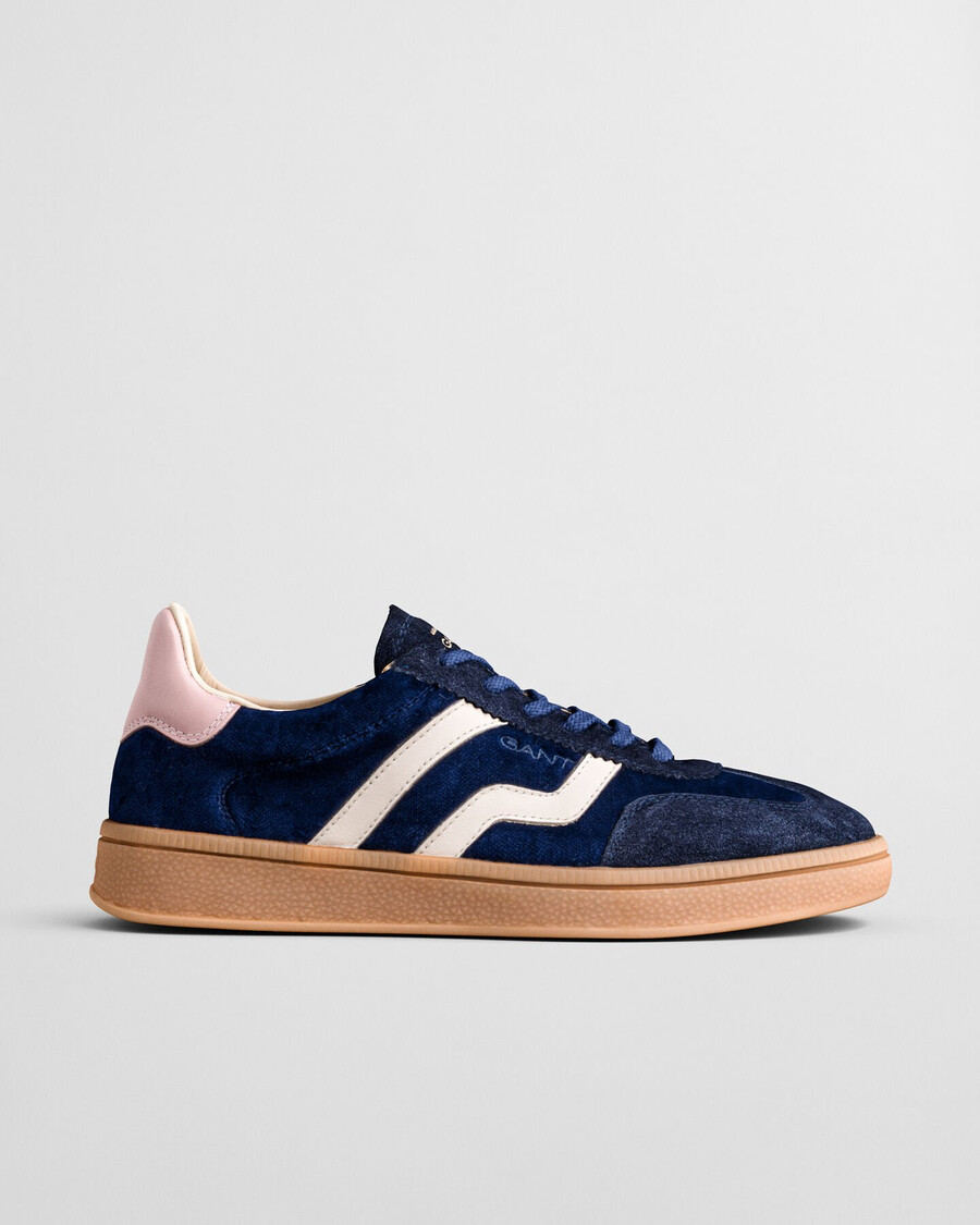 cuzima velvet sneakers - marine