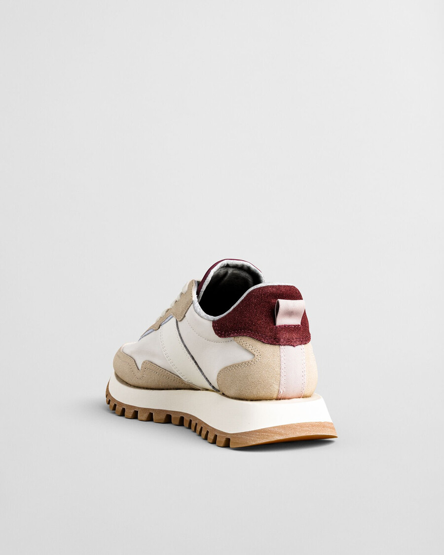 caffay suede nylon sneakers - dry sand