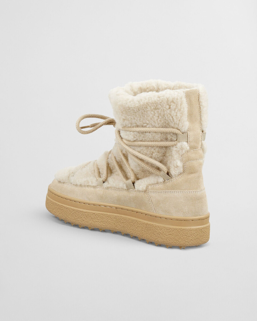snowhill laceup mid boots - dry sand