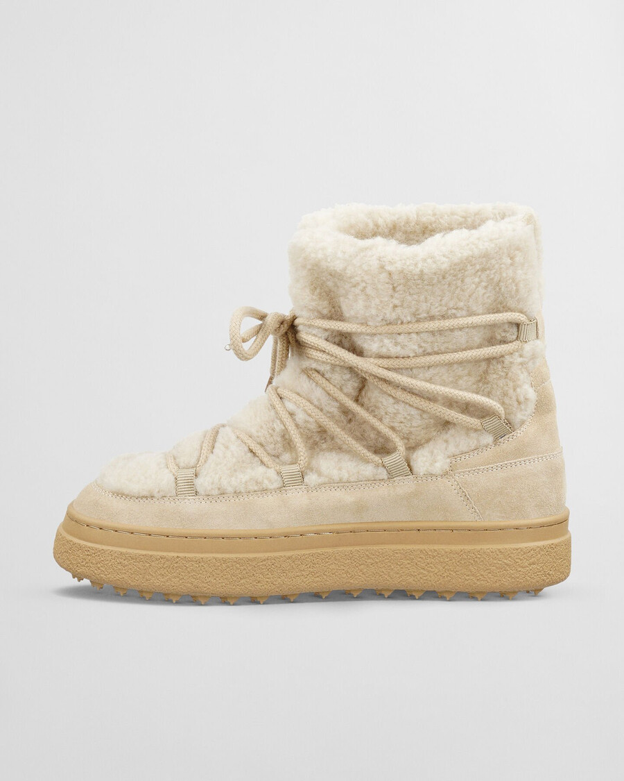 snowhill laceup mid boots - dry sand