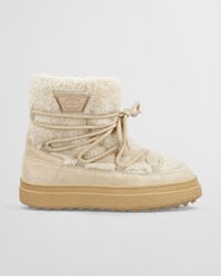 snowhill laceup mid boots - dry sand