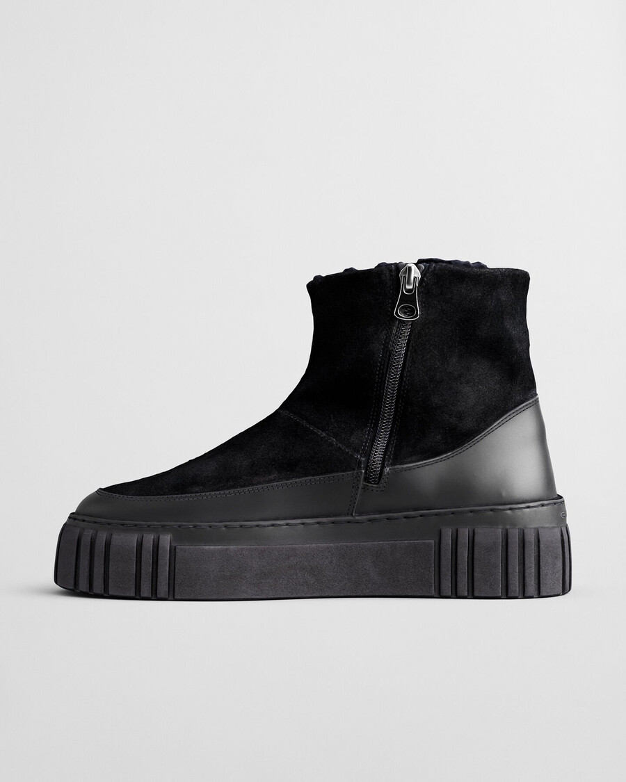 snowmont mid boots - black