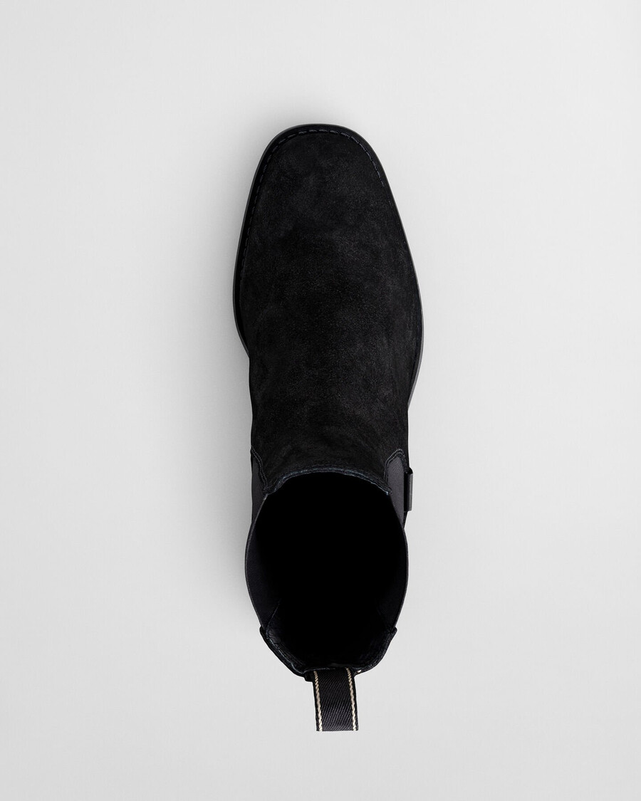 fayy suede chelsea boots - black